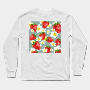 Strawberries Long Sleeve T-Shirt